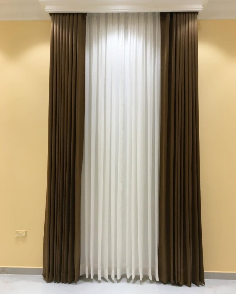 Wave Design Curtains Making - 10