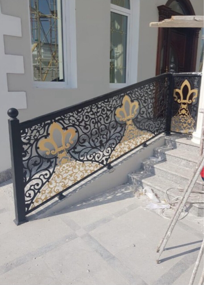 Iron gate and railing works - 12