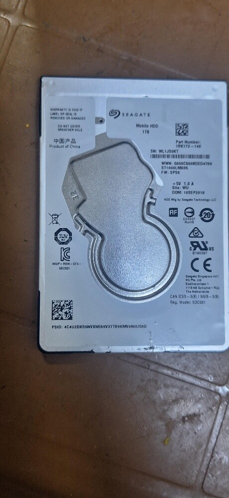 hards HDD TB1 - 2