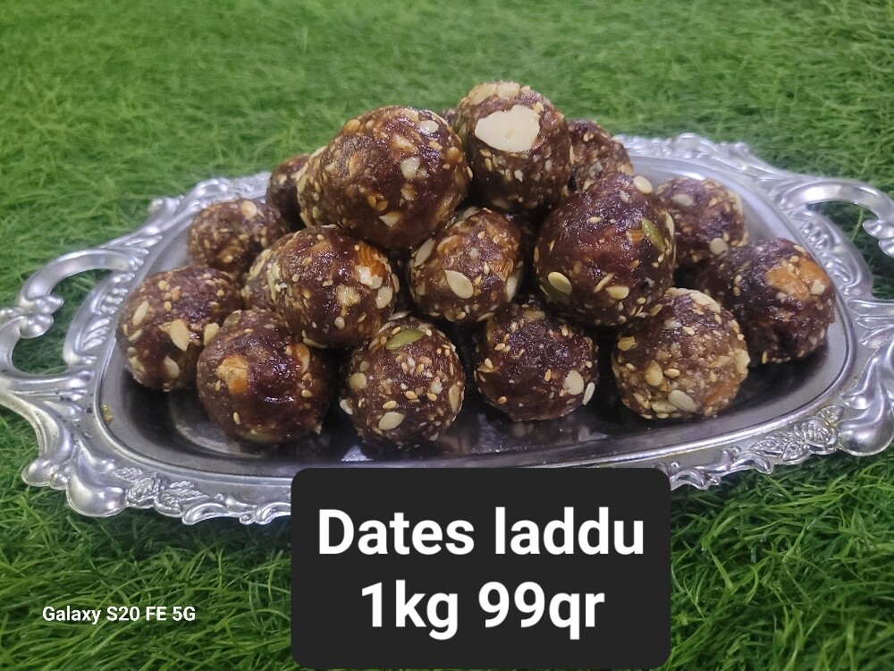 Dry fruit Dates laddu - 1
