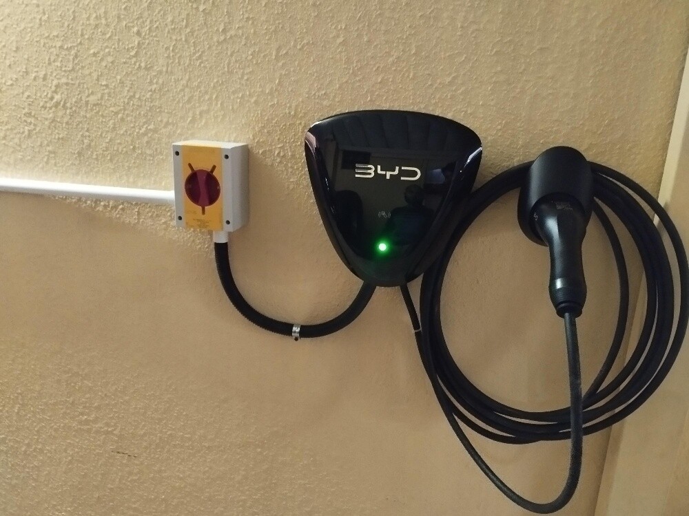 Electric car charger installation - 5