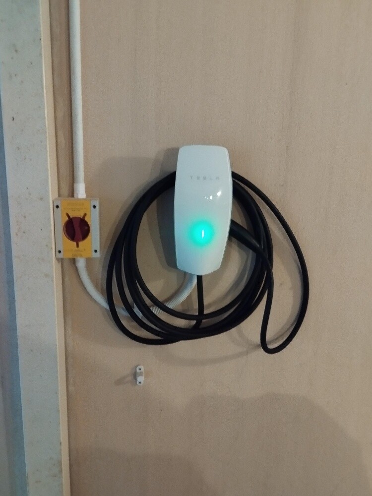 Electric car charger installation - 6