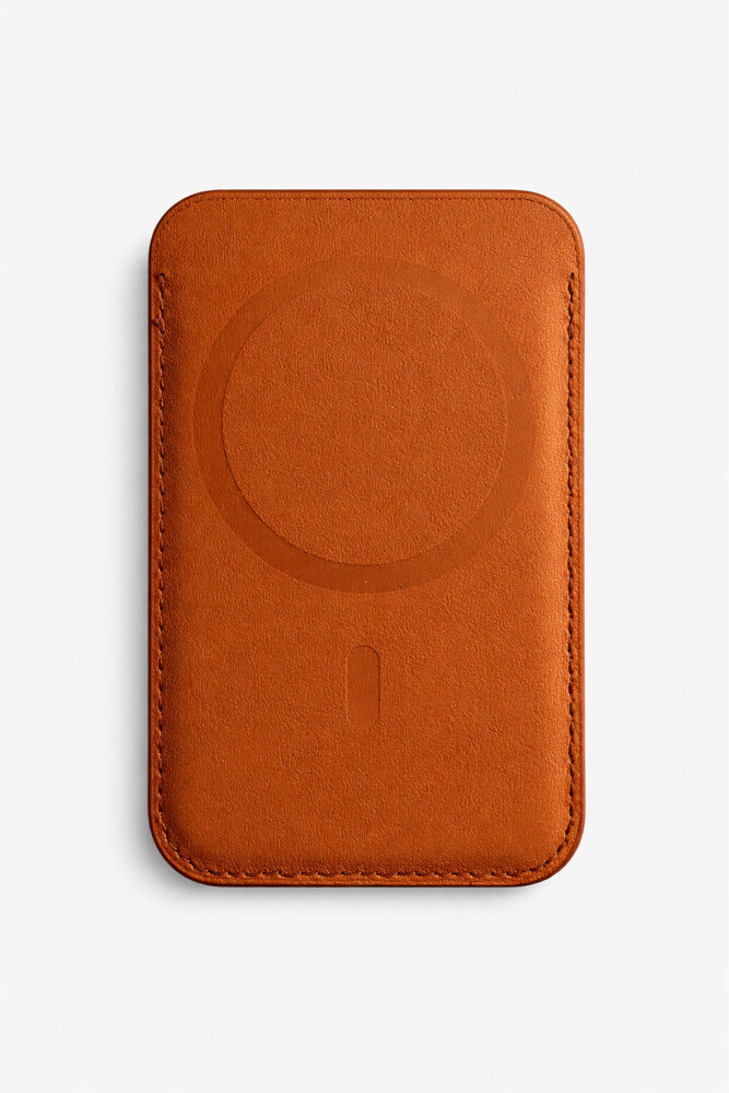 Slim Magnetic Faux Leather Wallet - 3