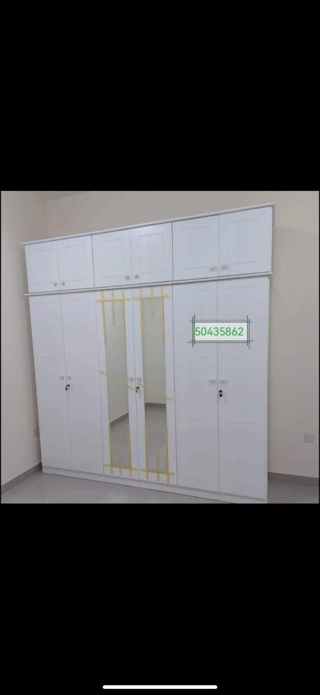 New six doors wardrobe with, - 1