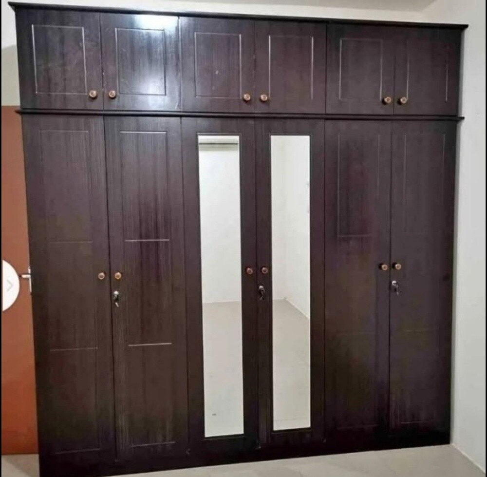 New six doors wardrobe with, - 3