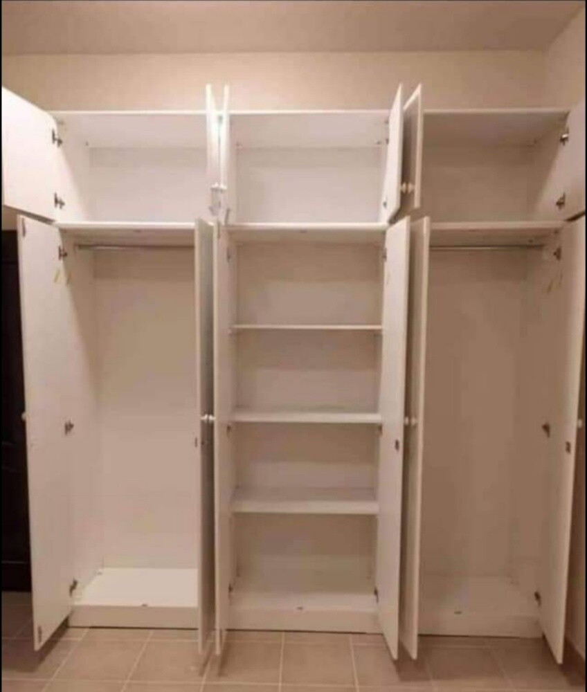 New six doors wardrobe with, - 2
