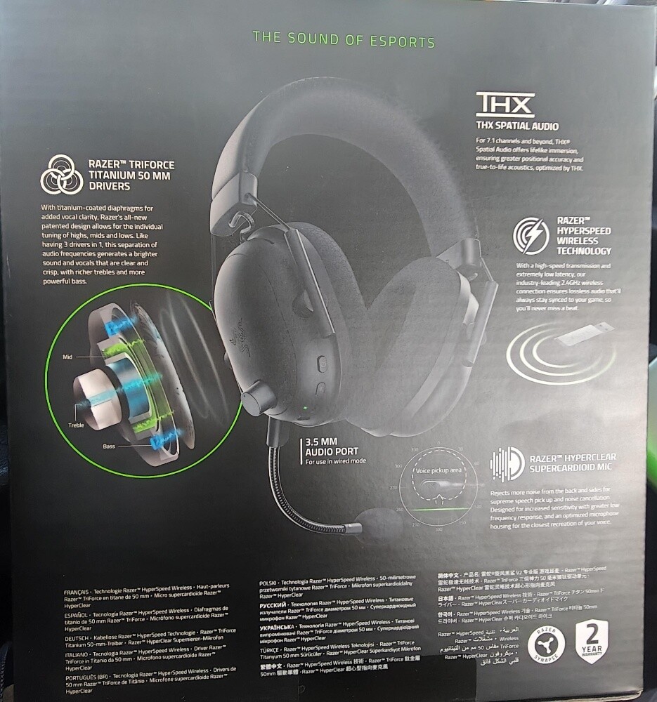 Razer Blackshark v2 Pro - 2