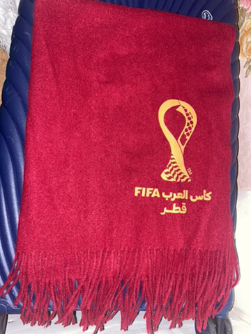 VVIP Arab Cup scarf gift - 1