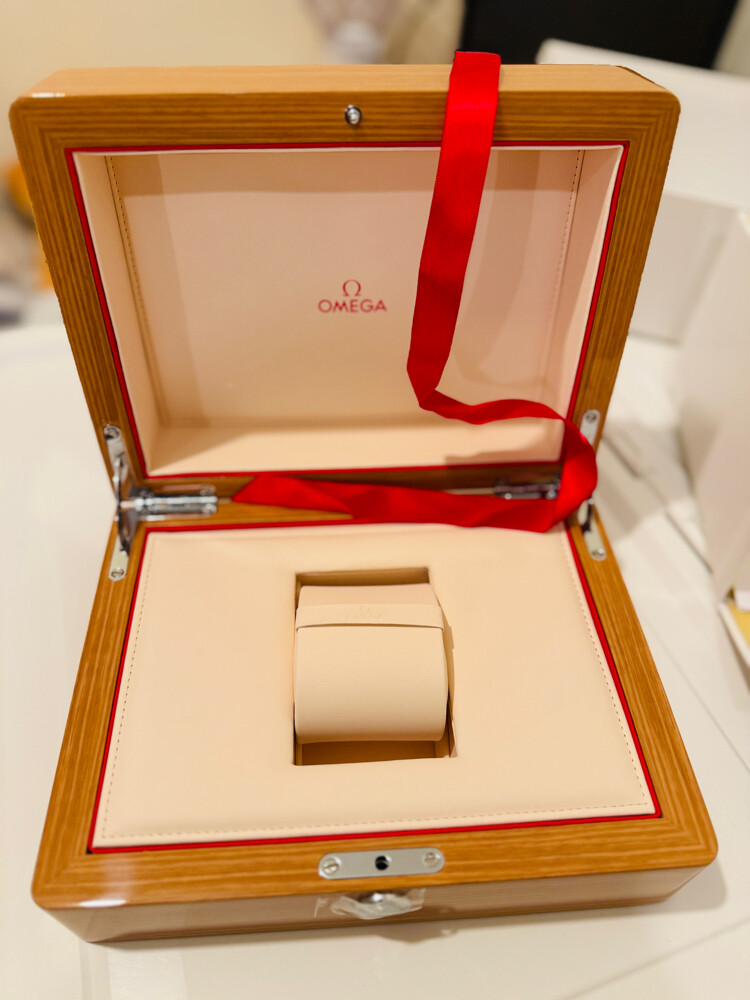 Omega Watch Wooden Case Original - 5