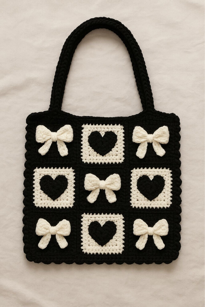 Handmade Crochet bags - customize - 4