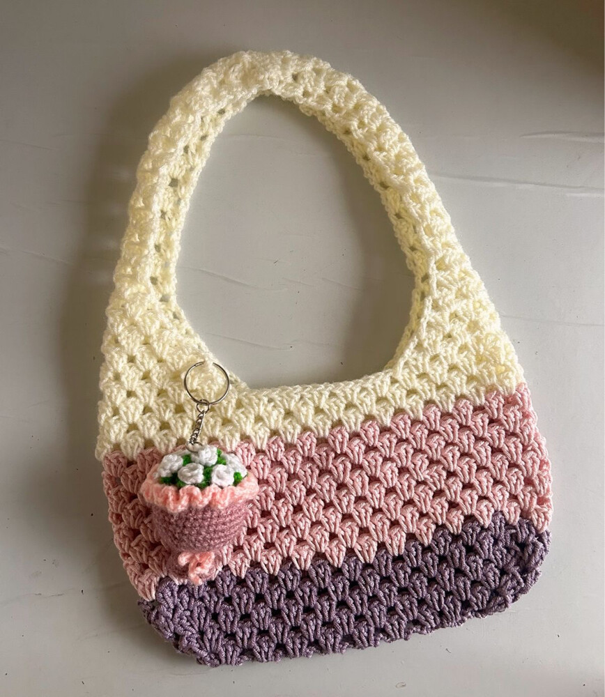 Handmade Crochet bags - customize - 1