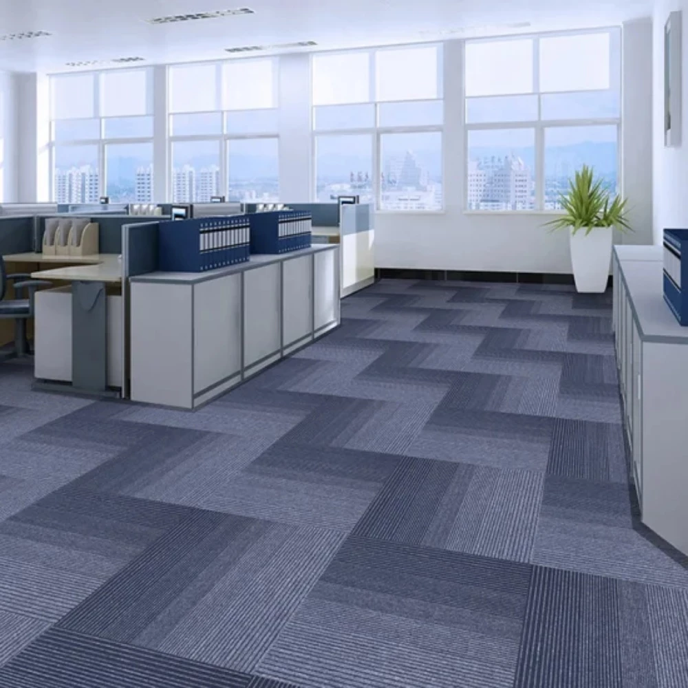 office tiles carpet - 1