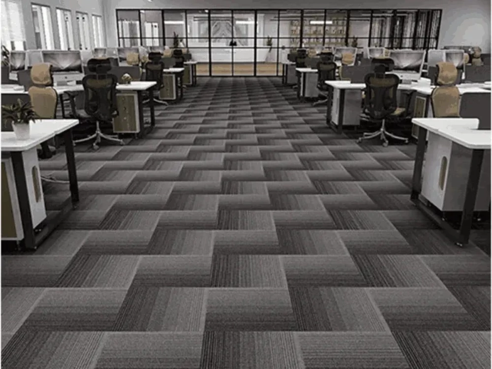 office tiles carpet - 2