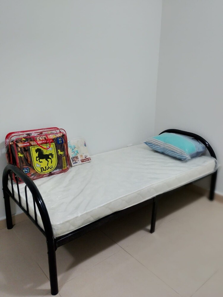 new steel single or double bed - 18