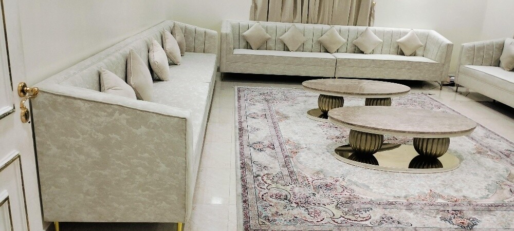 طقم كنب جديد جاهز للبيع - 2