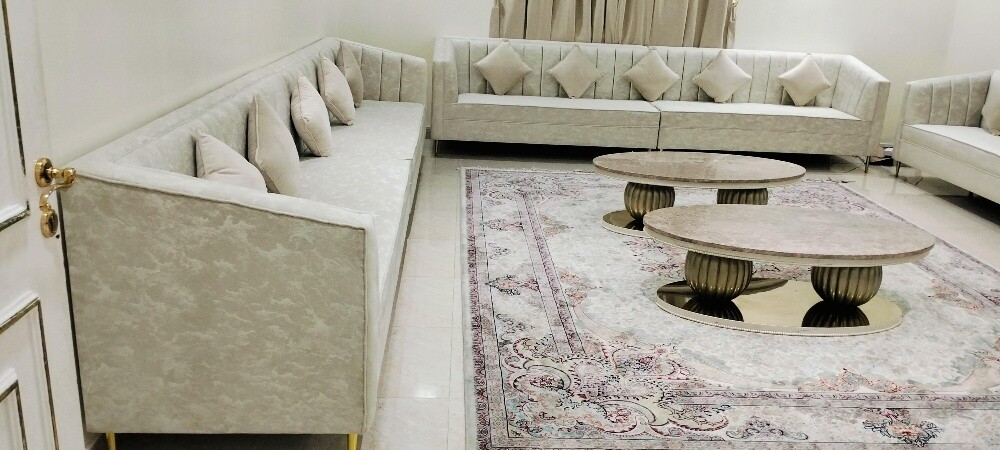 طقم كنب جديد جاهز للبيع - 1
