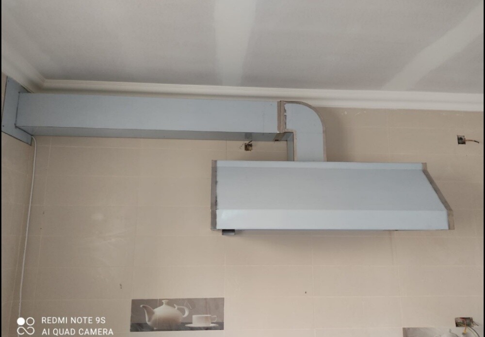 kitchen hood steel - 9