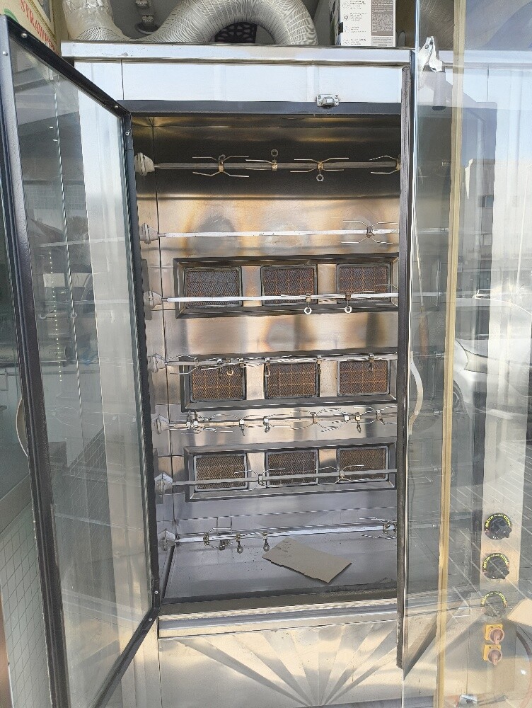 Commercial gas rotisserie oven - 4