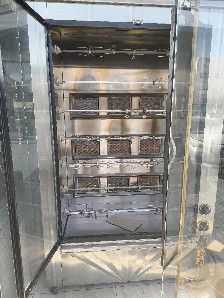 Commercial gas rotisserie oven - 5