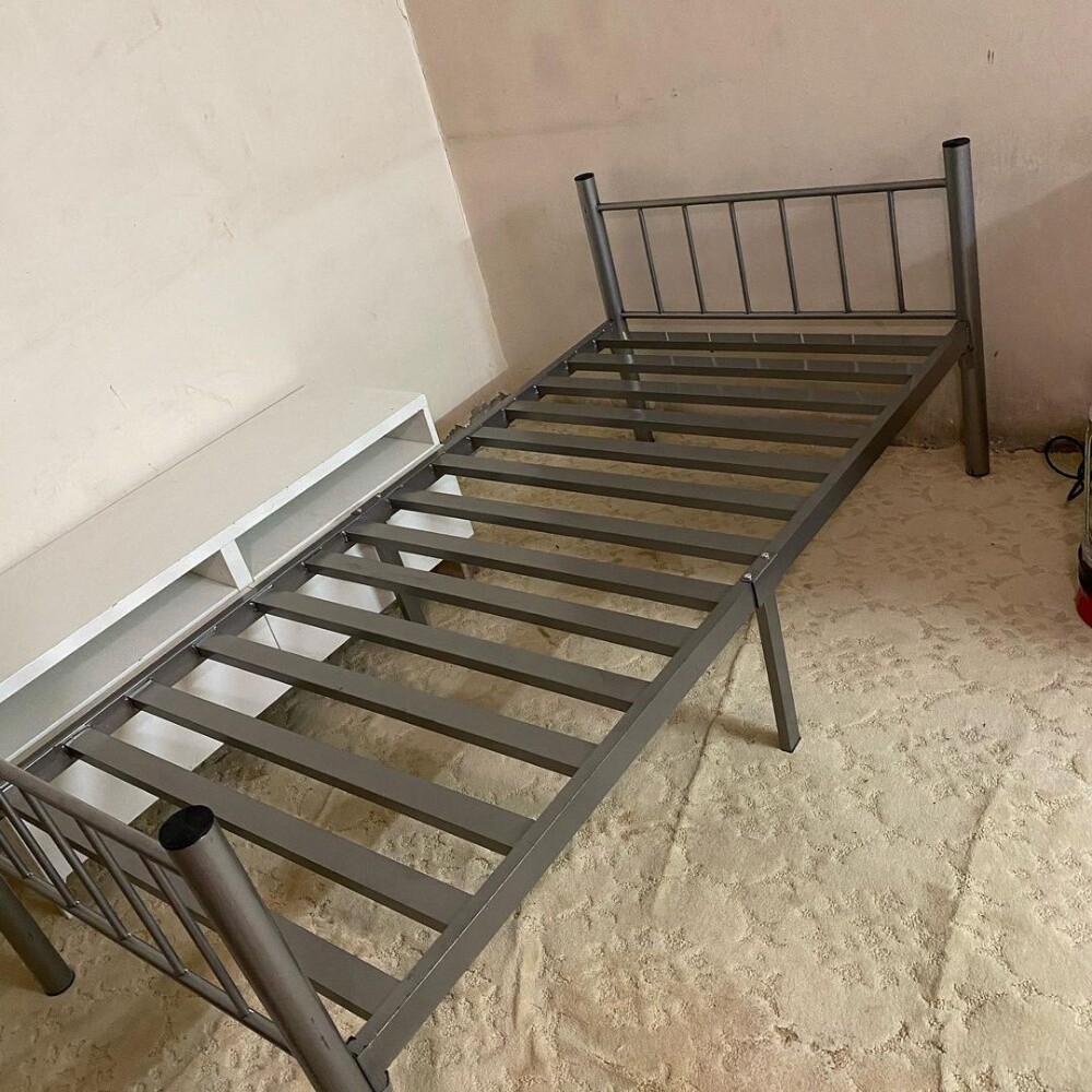 New Single Bed , Cabinet,Mattress - 8