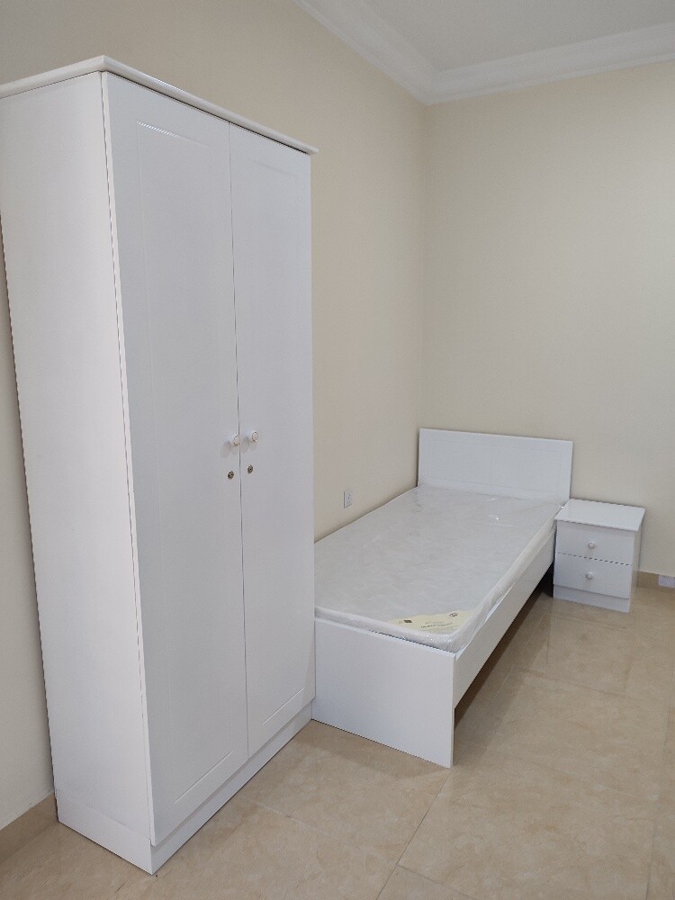 New Single Bed , Cabinet,Mattress - 1