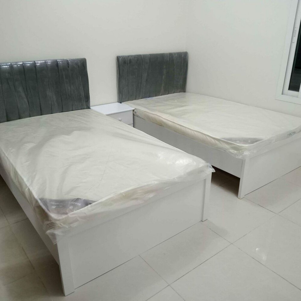 New Single Bed , Cabinet,Mattress - 16