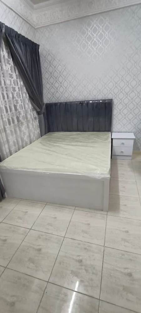 New Single Bed , Cabinet,Mattress - 24
