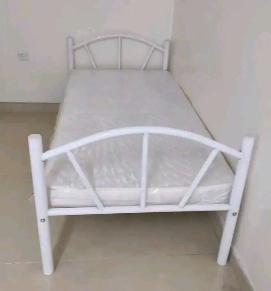 new steel single or double bed - 7