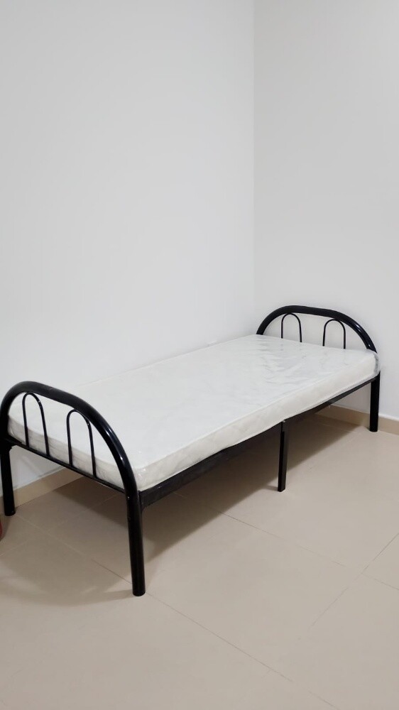 new steel single or double bed - 5