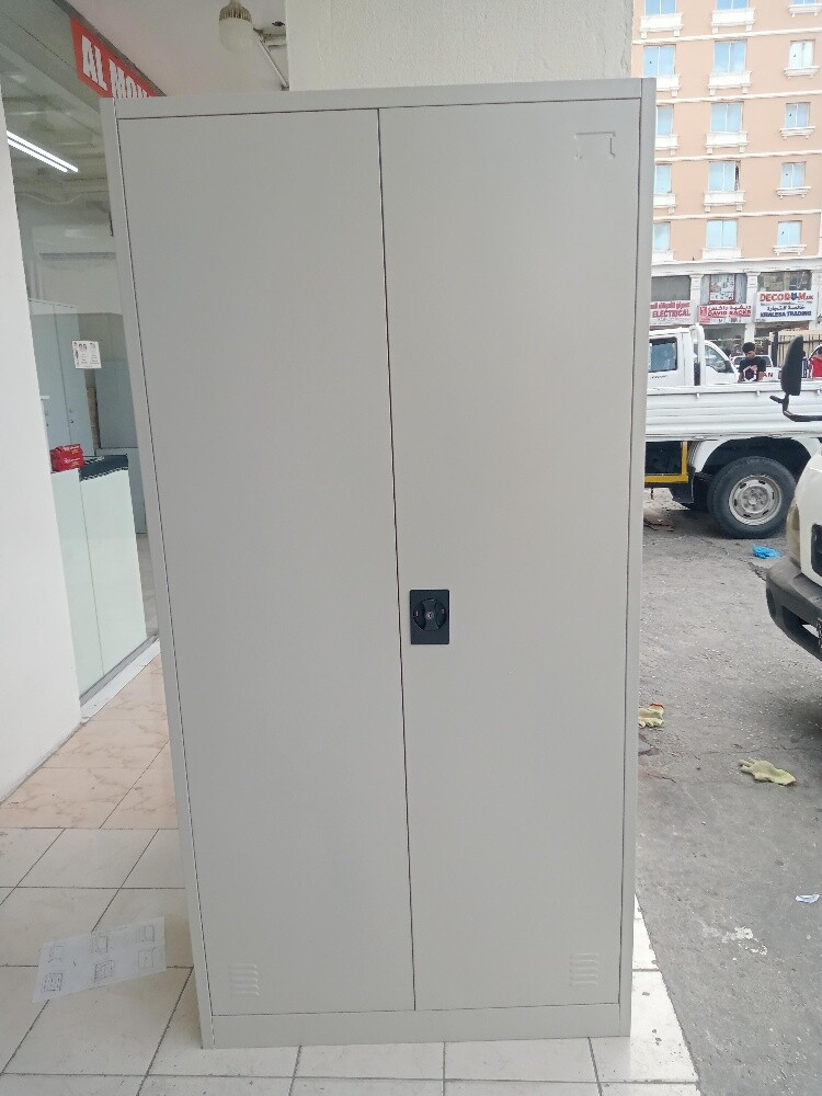 Steel two door cabinet (new) - 4
