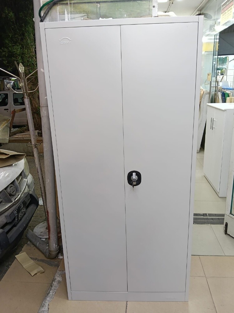 Steel two door cabinet (new) - 2