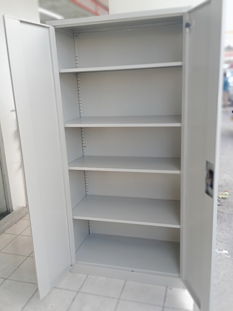 Steel two door cabinet (new) - 3
