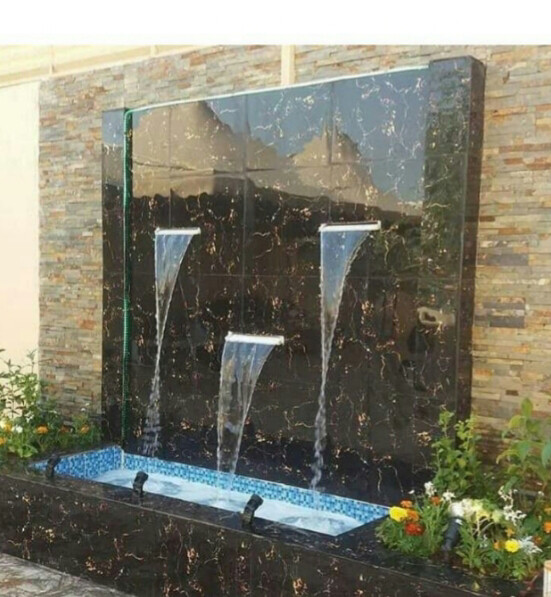 عمل النوافير والشلالات  - 2