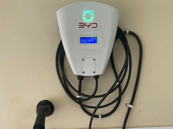 BYD car charger installation - 7