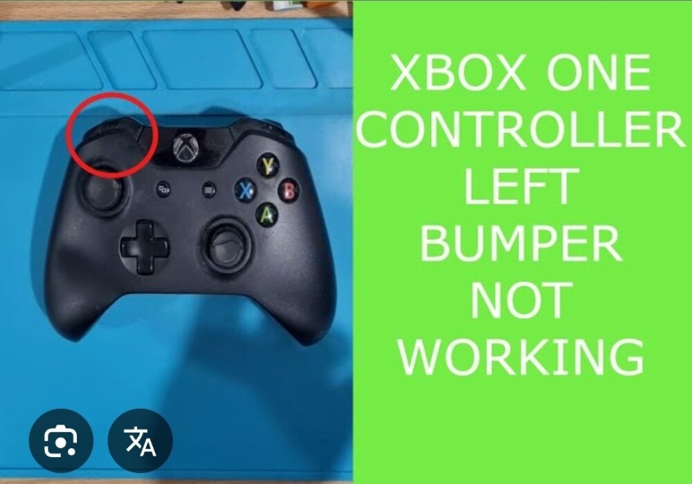 xbox controller  x  broken lb rb - 1