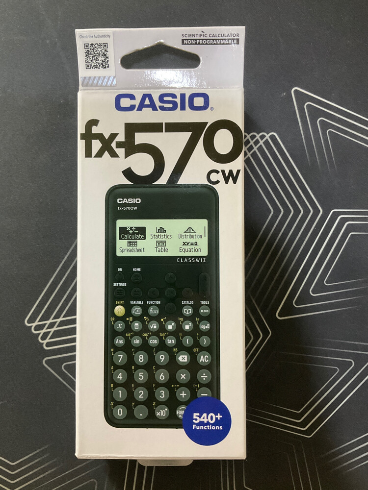 Casio FX-570CW—Good condition - 5