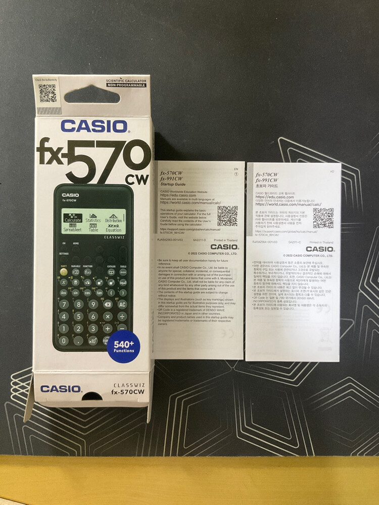 Casio FX-570CW—Good condition - 4