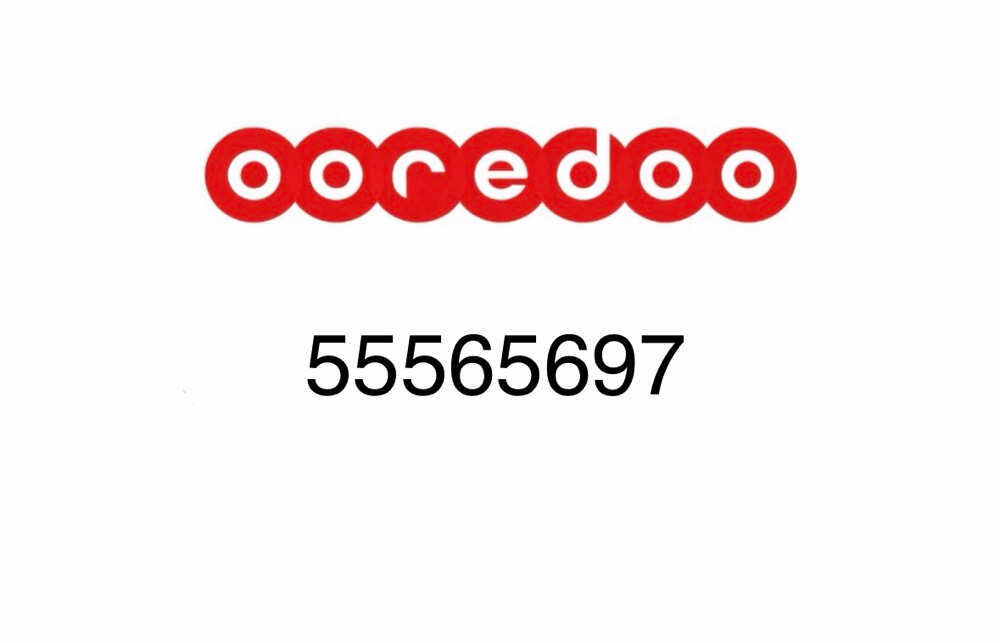 Ooredoo prepaid number 55565697 - 1
