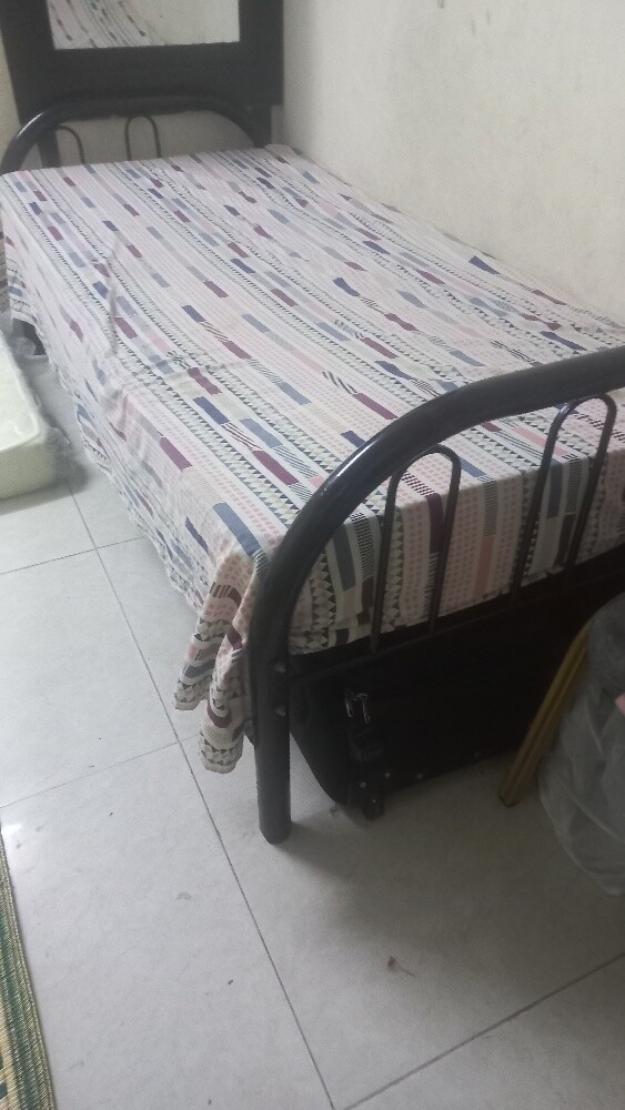 single bed with medical matress - 2