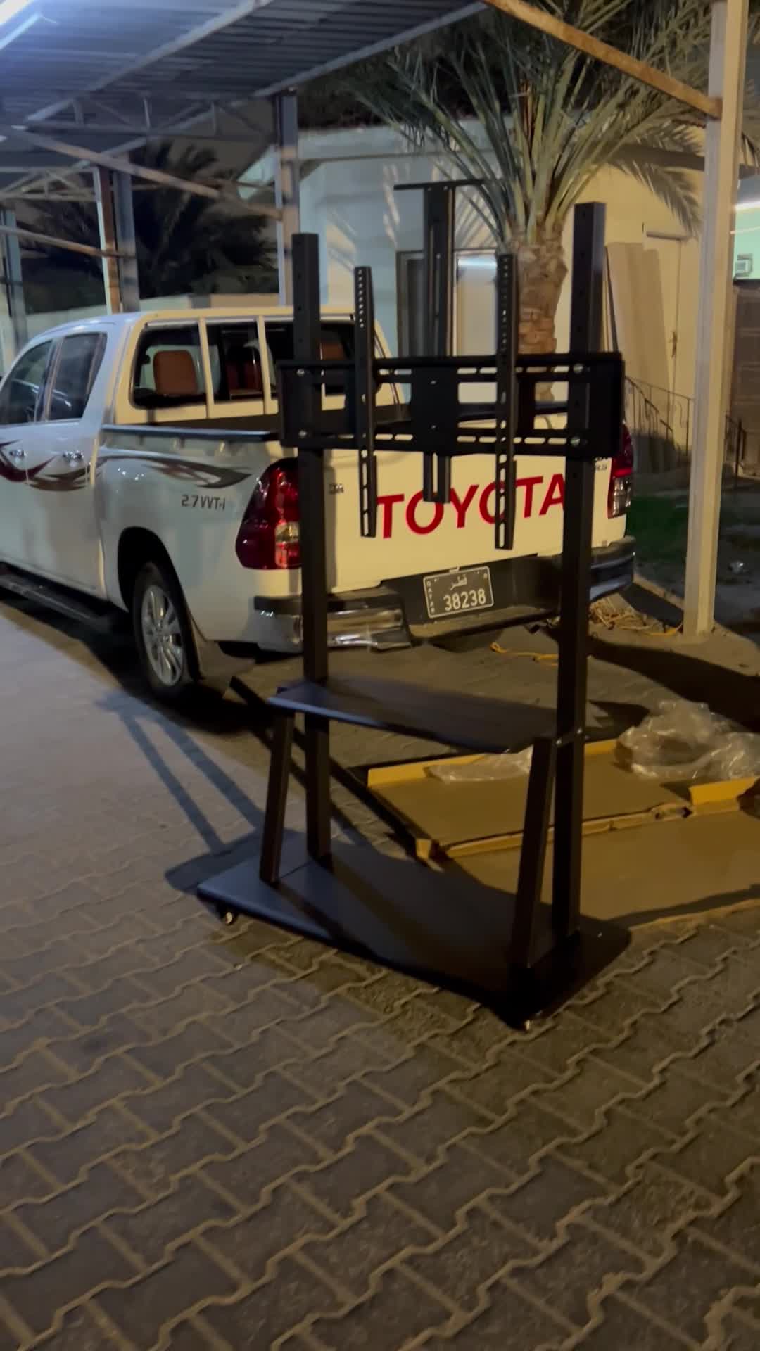 Tv Stand with wheels (Trolley) - 4