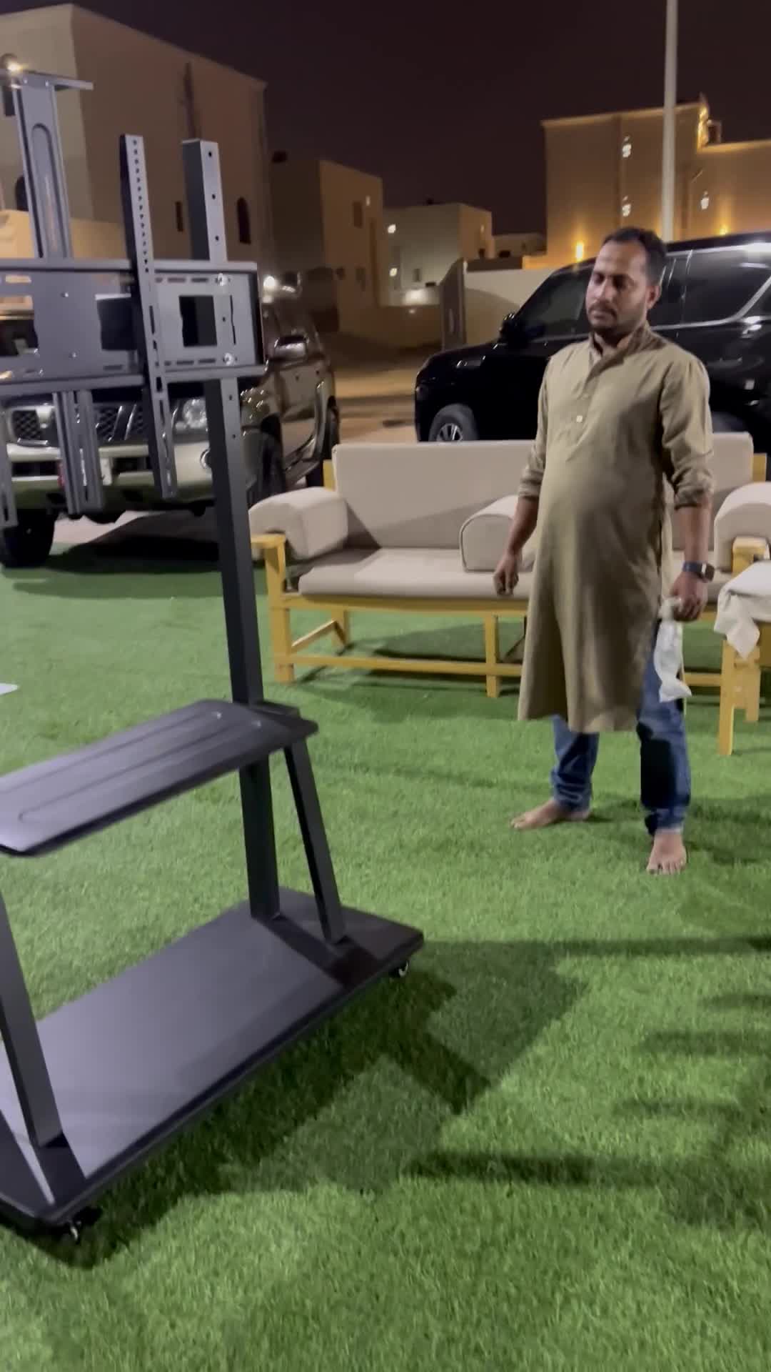 Tv Stand with wheels (Trolley) - 3
