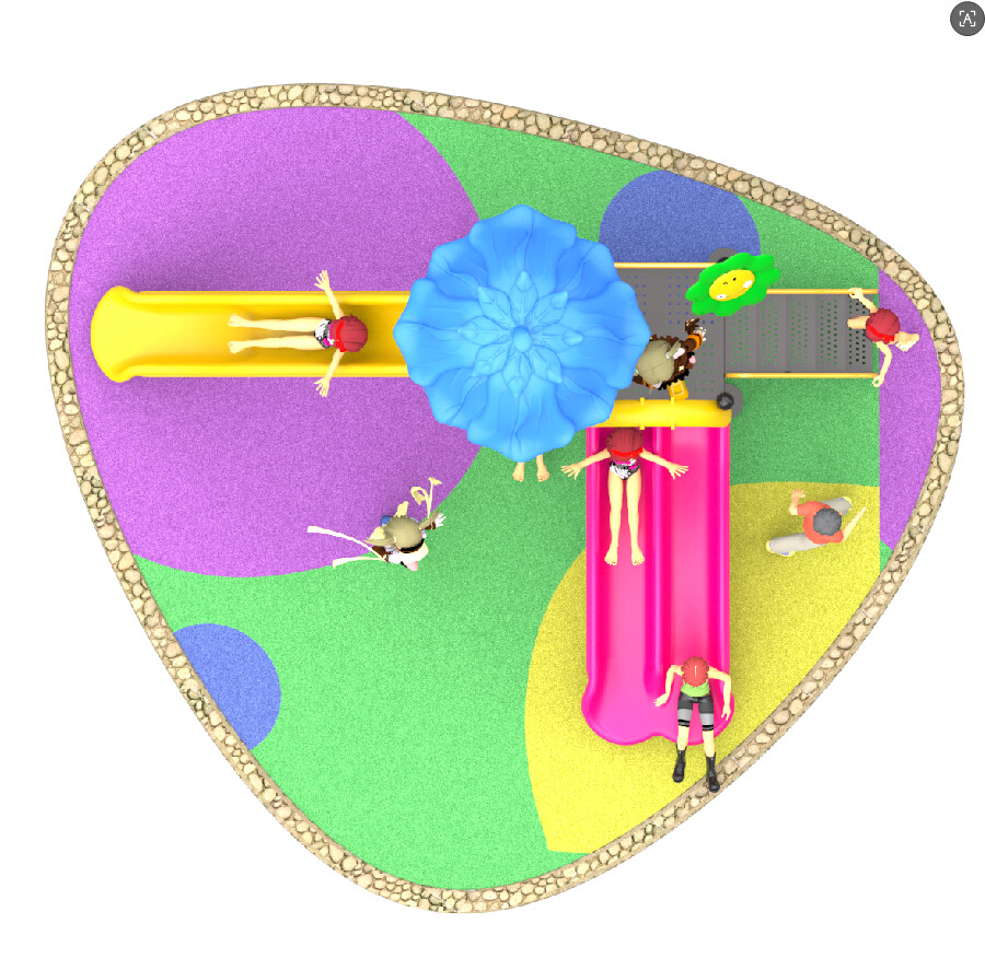slide swing playground toys - 2