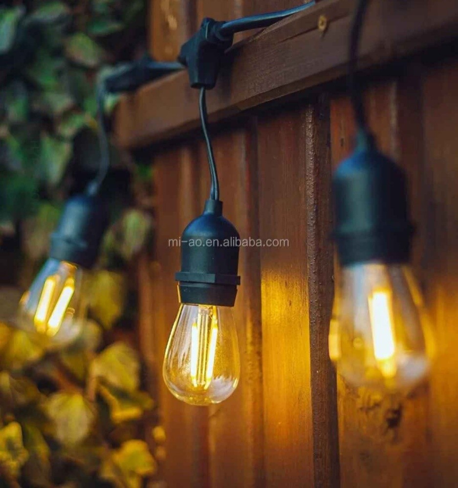 Black wire with bulbs available - 2