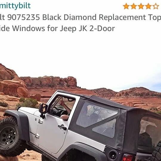 SoftTop Jeep Wrangler JK 2Door - 1