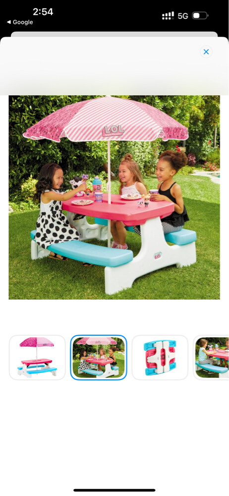 little tikes picnic table - 3