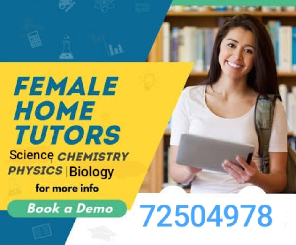 Female Tutor for Science - 1
