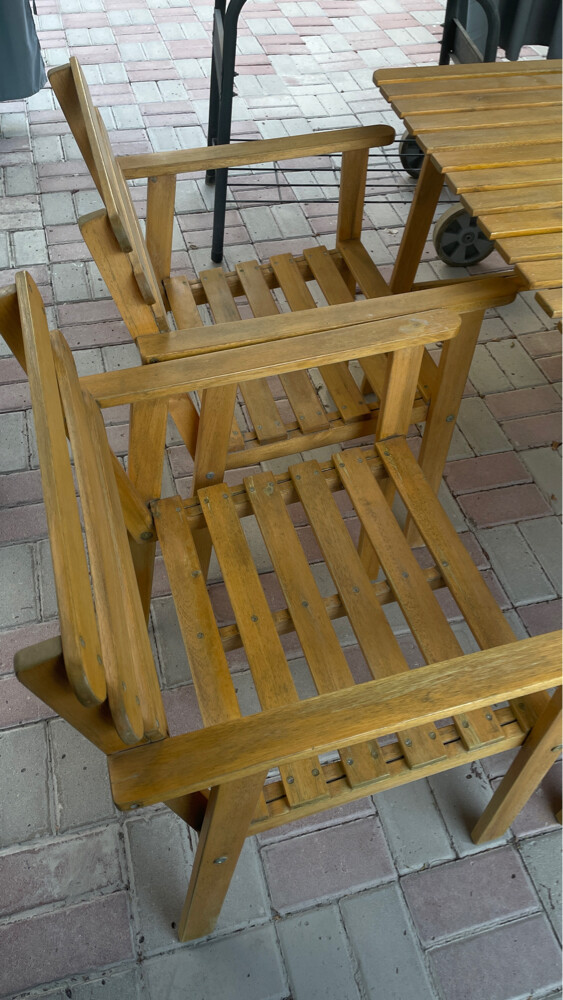 outdoor table and chairs - 2