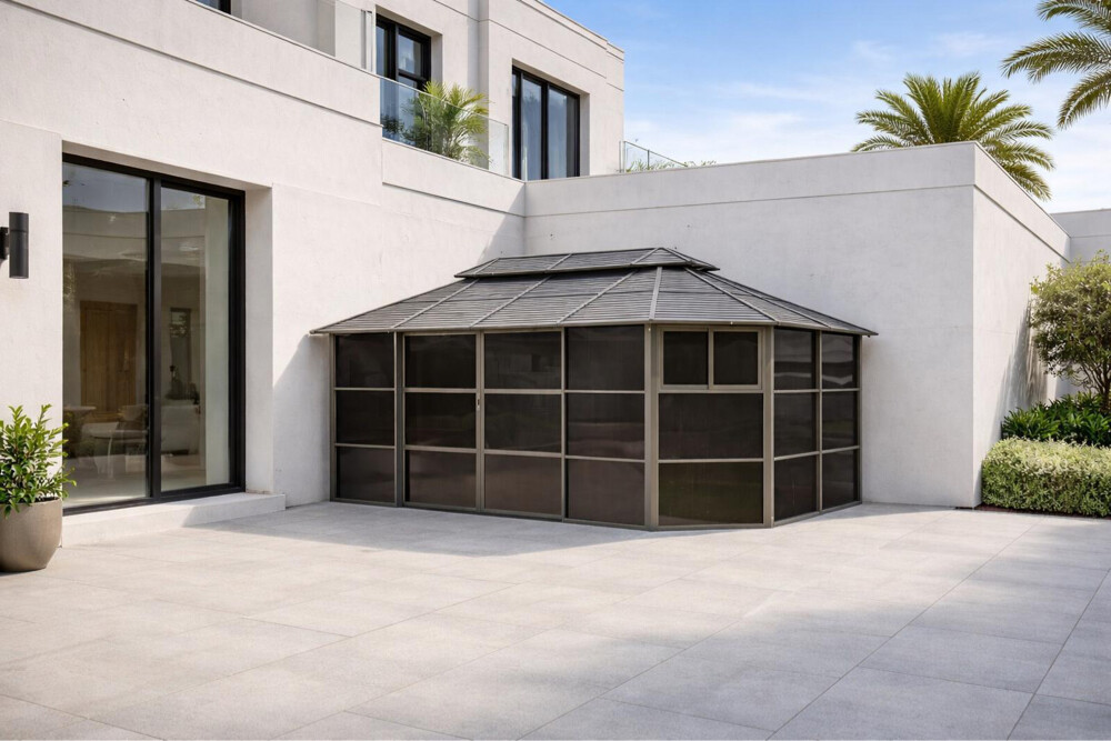 Aluminum glass room - 3