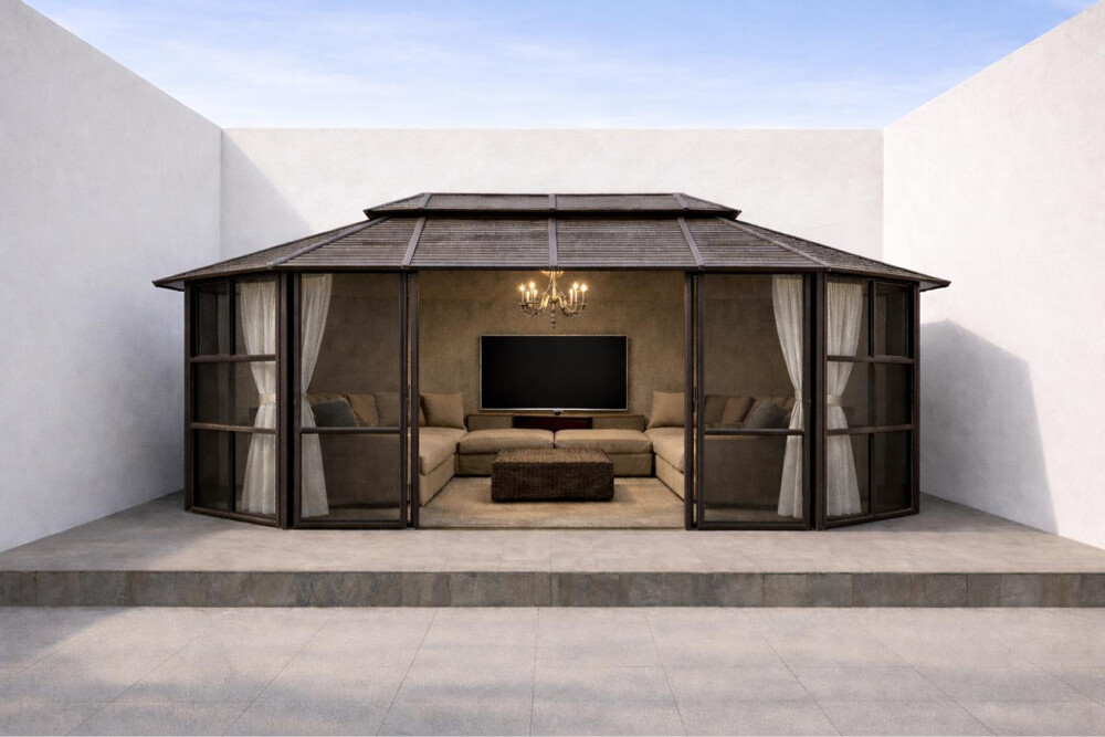 Aluminum glass room - 4