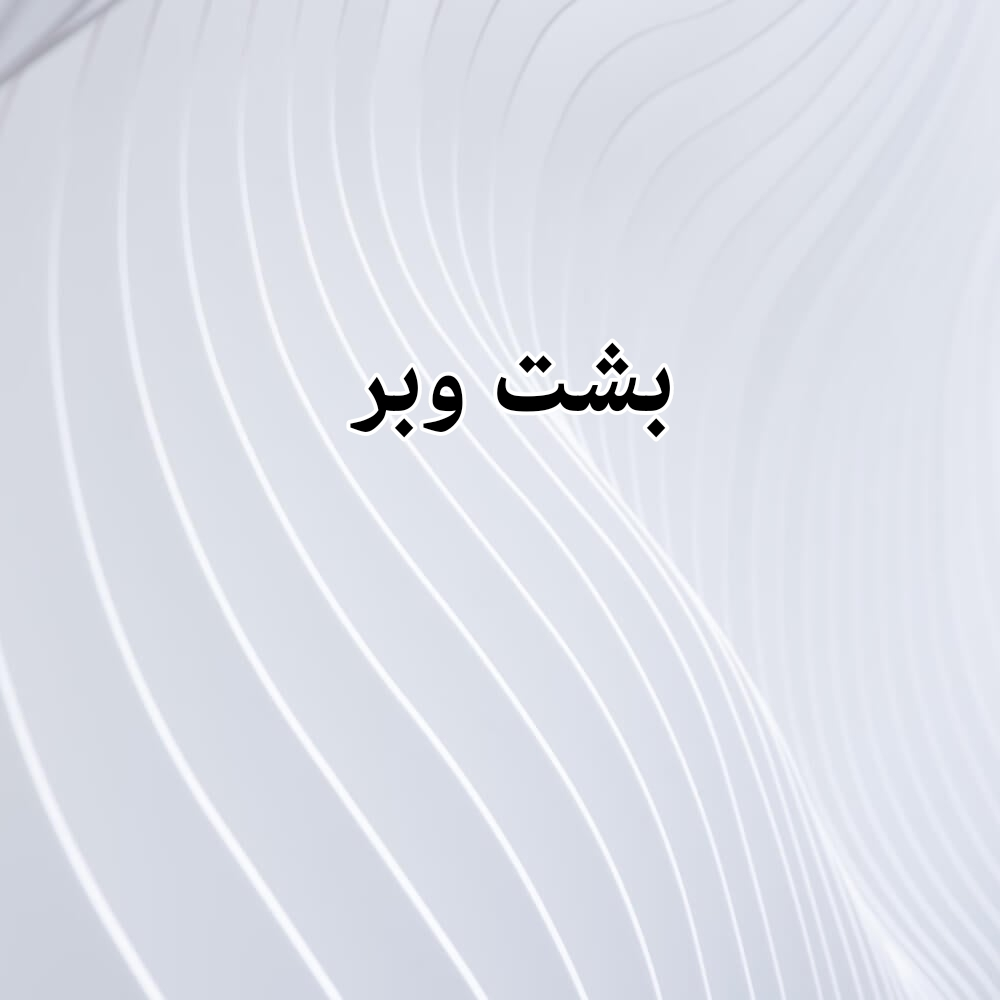 بشت وبر - 1